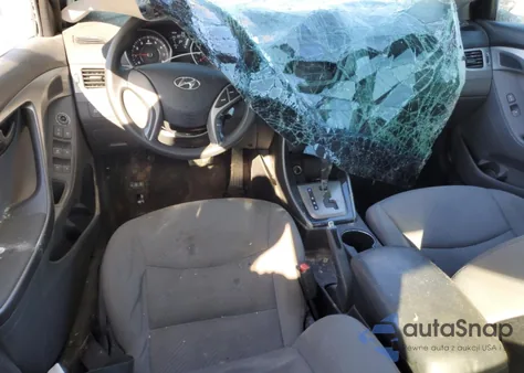 2013 Hyundai Elantra Gls from USA, damaged, VIN 5NPDH4AEXDH366424